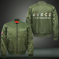 Nurse I will e there for you  Print Bomber Jacket