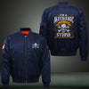 I'm a mechanic I cant fix stupid Print Thicken Long Sleeve Bomber Jacket