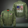 All people are created equal US Marines Print Bomber Jacket