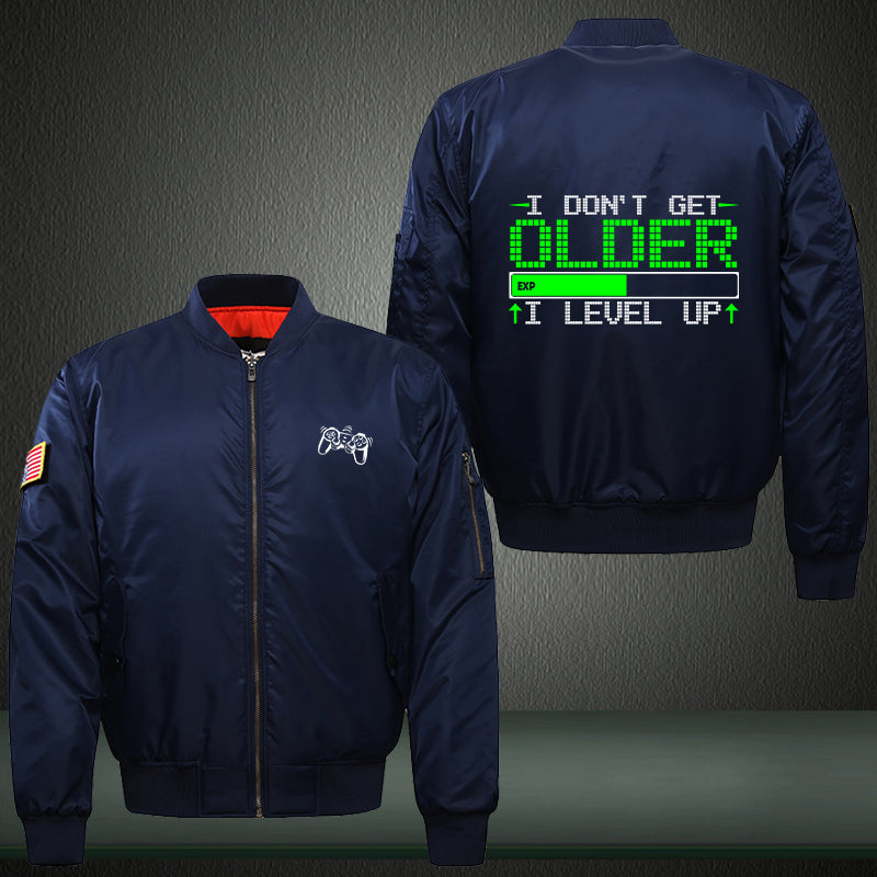 Gamer I don't get older Print Bomber Jacket