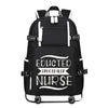 Educted Drugbealer Nurse printing Canvas Backpack