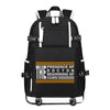 The Presence of Doctor printing Canvas Backpack