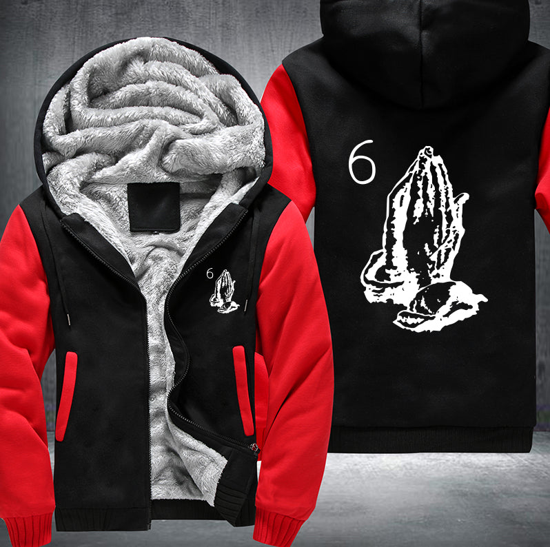 the 6 God Fleece Hoodies Jacket