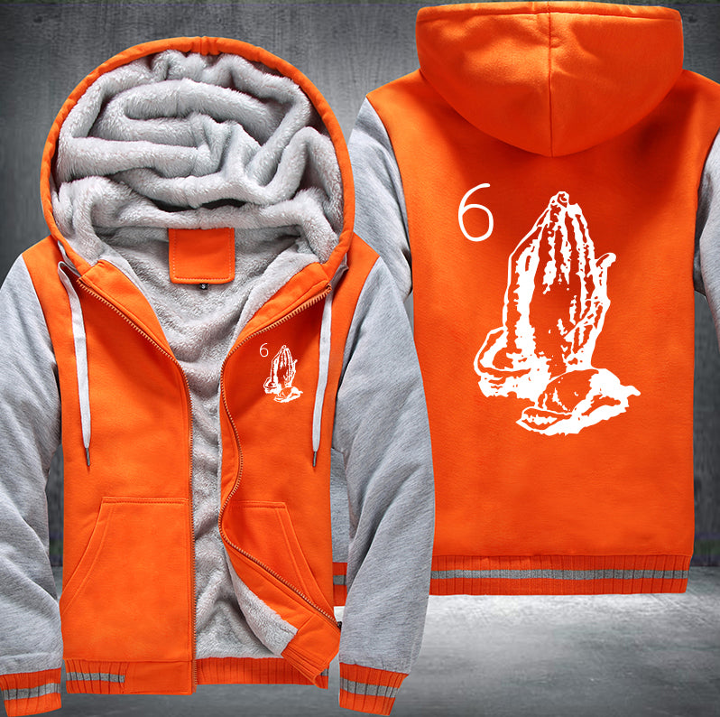 the 6 God Fleece Hoodies Jacket