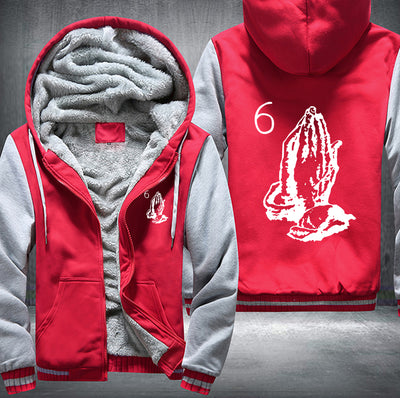 the 6 God Fleece Hoodies Jacket
