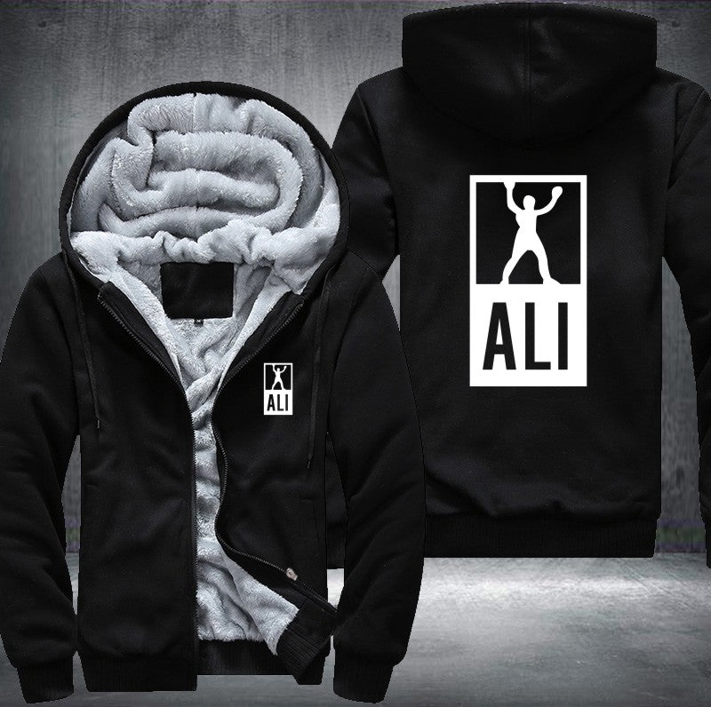 ALI BOXING Fleece Hoodies Jacket