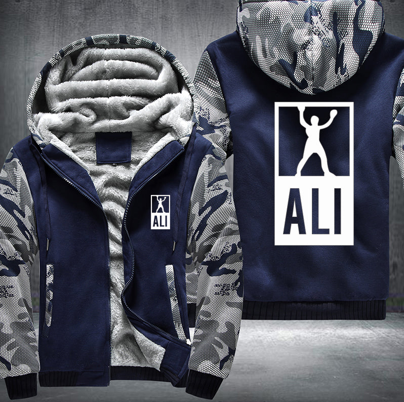 ALI BOXING Fleece Hoodies Jacket