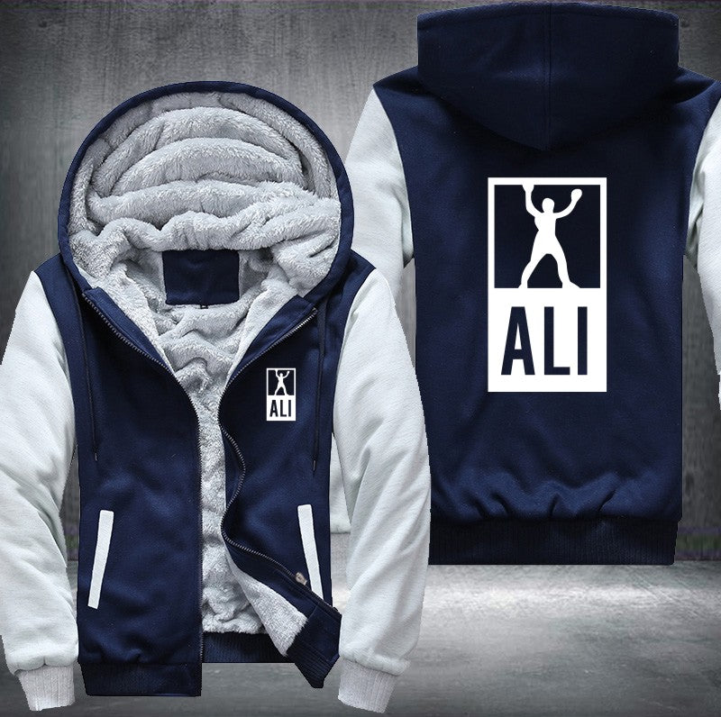 ALI BOXING Fleece Hoodies Jacket