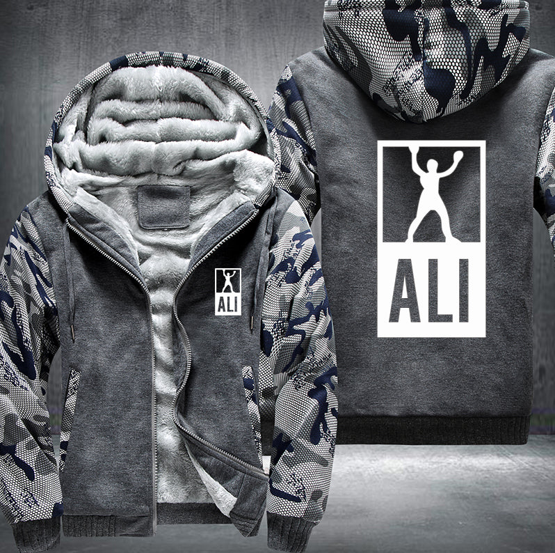 ALI BOXING Fleece Hoodies Jacket