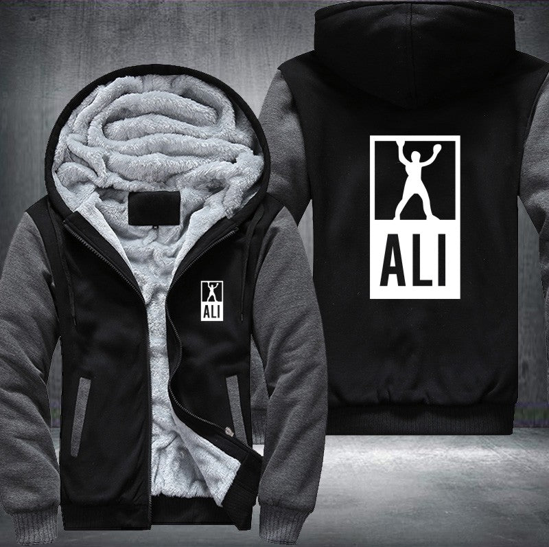 ALI BOXING Fleece Hoodies Jacket
