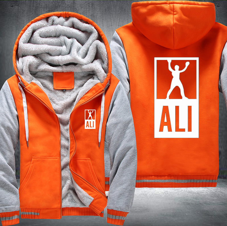 ALI BOXING Fleece Hoodies Jacket