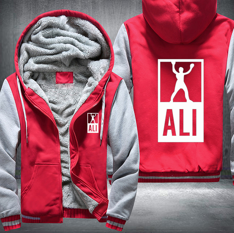 ALI BOXING Fleece Hoodies Jacket