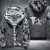 RN nurse heart rate Fleece Hoodies Jacket