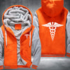 Nursing Symbol Fleece Hoodies Jacket