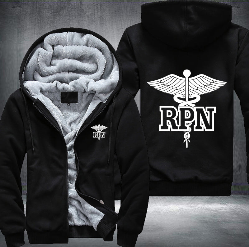 Registered Practical Nurse RPN Fleece Hoodies Jacket