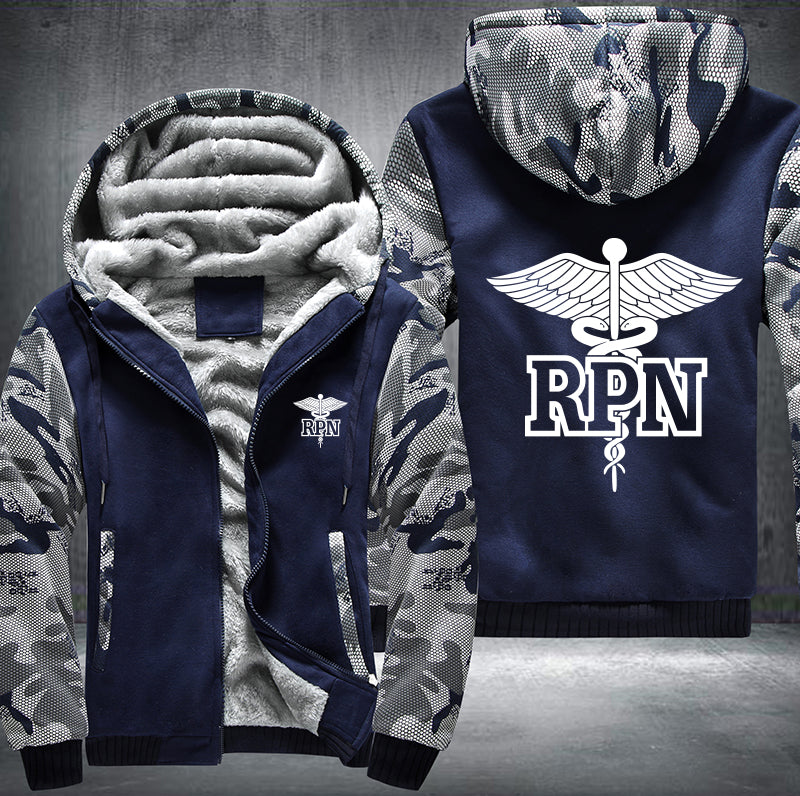 Registered Practical Nurse RPN Fleece Hoodies Jacket