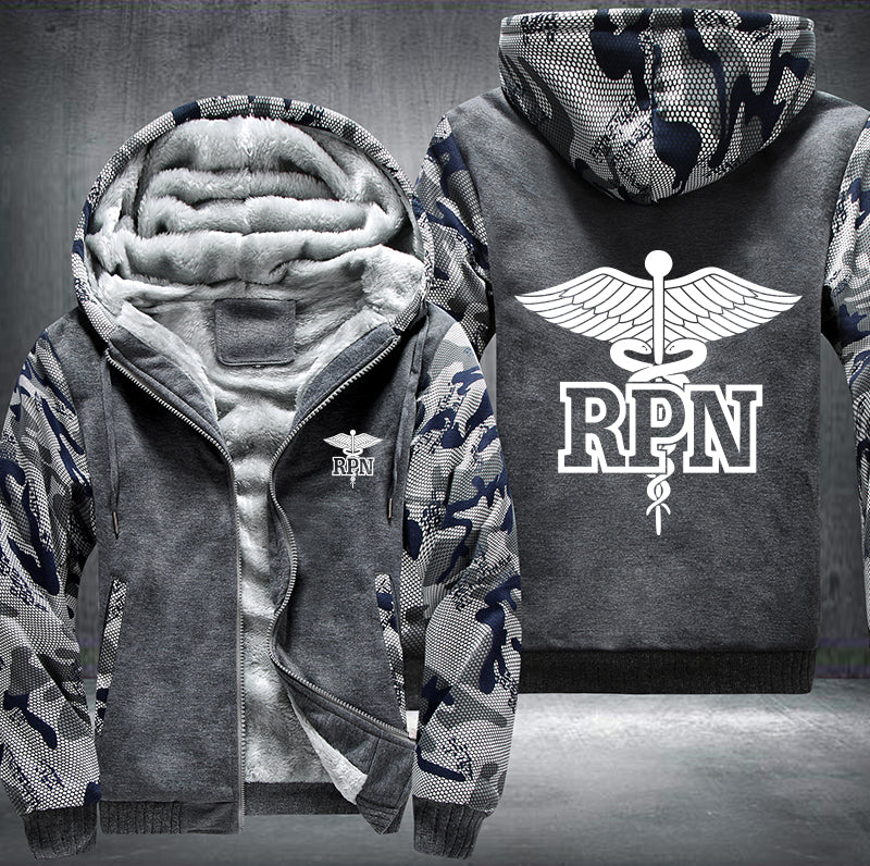 Registered Practical Nurse RPN Fleece Hoodies Jacket