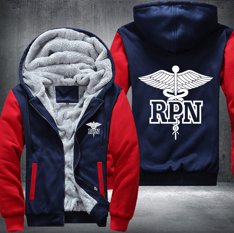 Registered Practical Nurse RPN Fleece Hoodies Jacket