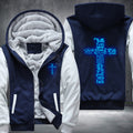 Faith Cross Luminous Fleece Hoodies Jacket
