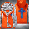 Faith Cross Luminous Fleece Hoodies Jacket