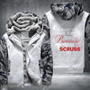 Nurse forget the glass slipper this princess wears scrubs Fleece Hoodies Jacket