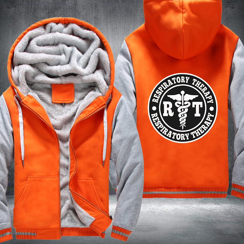 RT Respiratory Therapist Fleece Hoodies Jacket