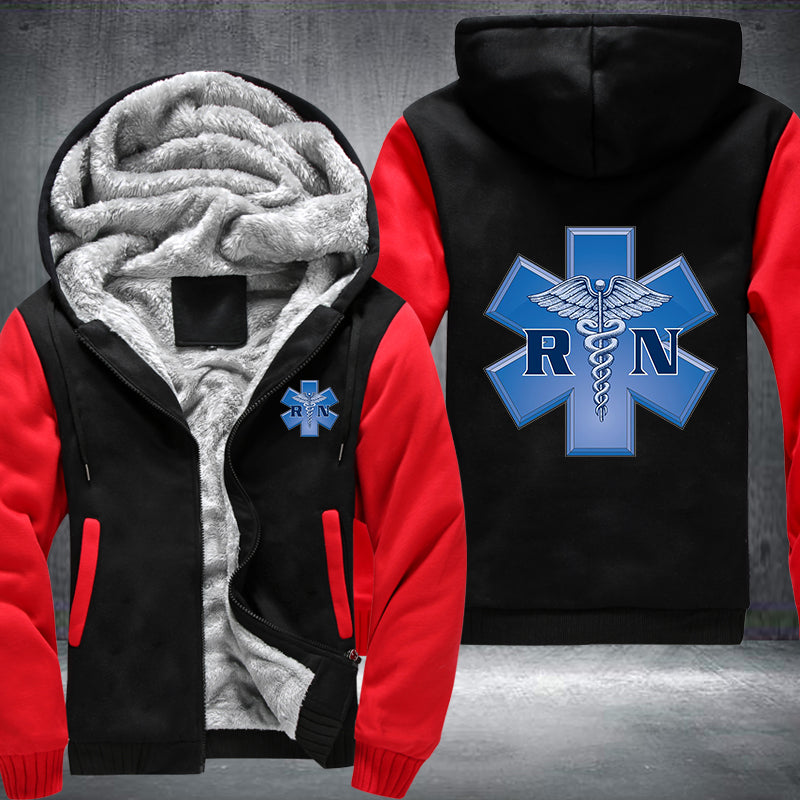 Beautiful design RN Registered Nurse Fleece Hoodies Jacket