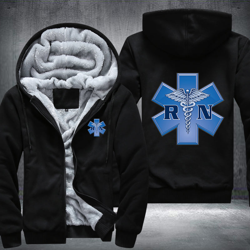 Beautiful design RN Registered Nurse Fleece Hoodies Jacket