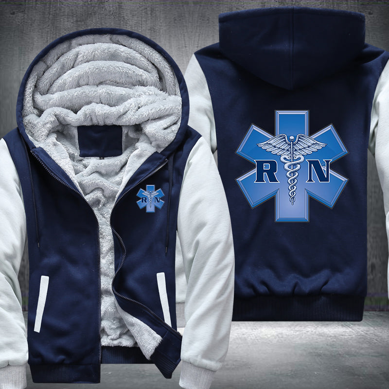Beautiful design RN Registered Nurse Fleece Hoodies Jacket