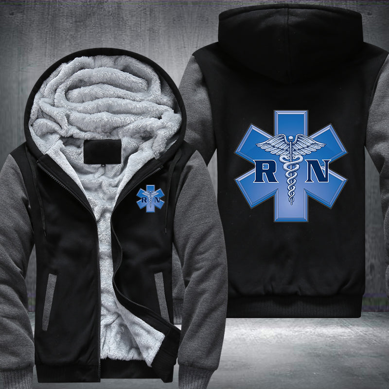 Beautiful design RN Registered Nurse Fleece Hoodies Jacket