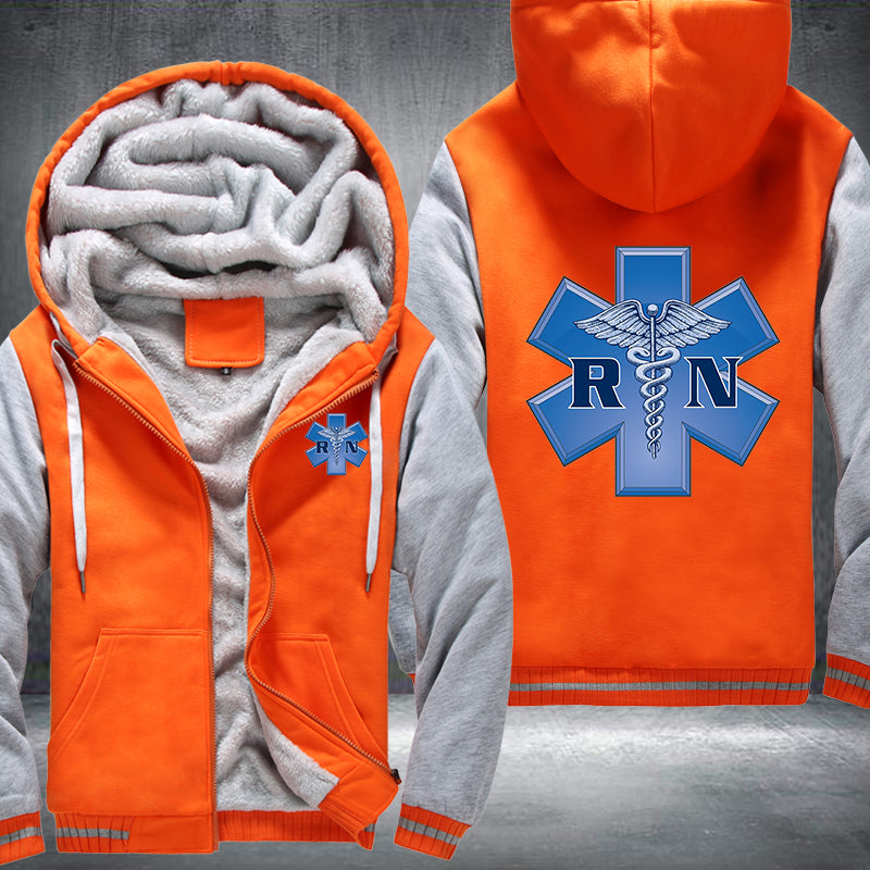 Beautiful design RN Registered Nurse Fleece Hoodies Jacket