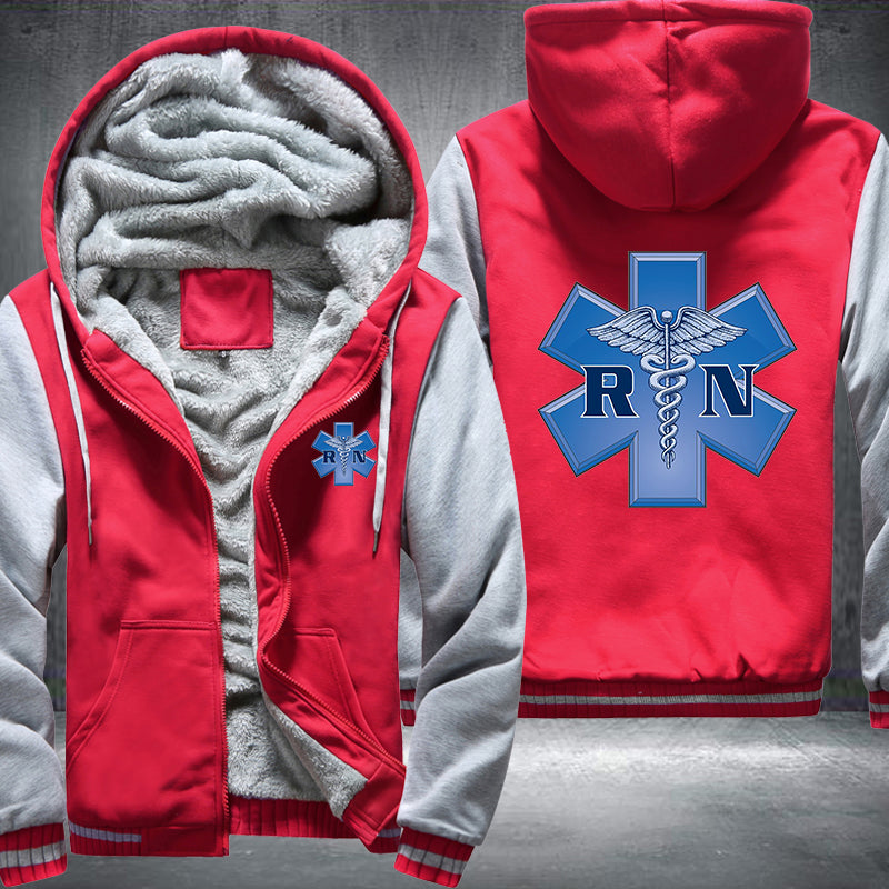 Beautiful design RN Registered Nurse Fleece Hoodies Jacket