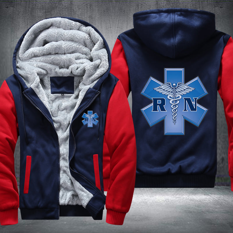 Beautiful design RN Registered Nurse Fleece Hoodies Jacket