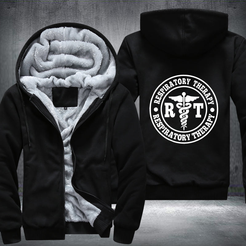 Respiratory Therapist RT Printing Fleece Hoodies Jacket