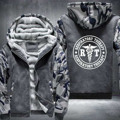 Respiratory Therapist RT Printing Fleece Hoodies Jacket