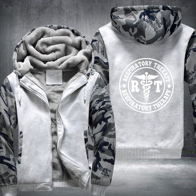 Respiratory Therapist RT Printing Fleece Hoodies Jacket