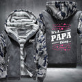 It's a PAPA Thing Fleece Hoodies Jacket