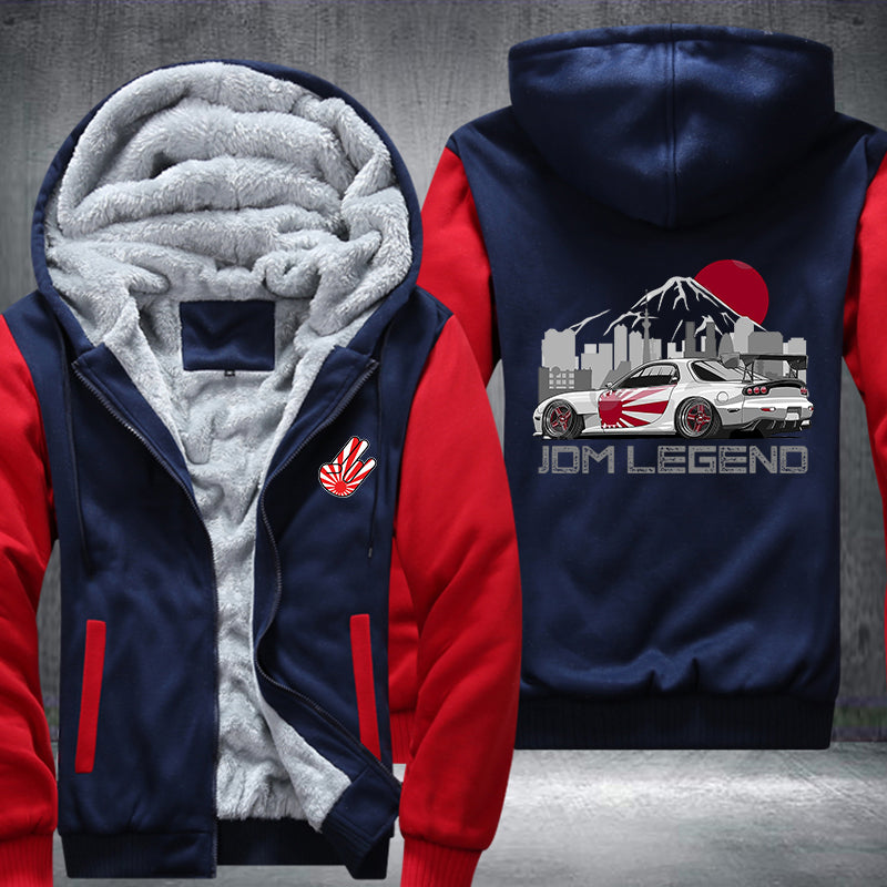 JDM LEGEND Fleece Hoodies Jacket