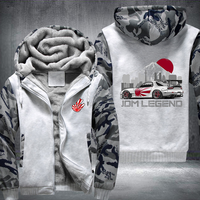 JDM LEGEND Fleece Hoodies Jacket