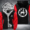 Elk wapiti Fleece Hoodies Jacket