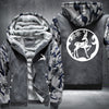 Elk wapiti Fleece Hoodies Jacket