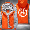 Elk wapiti Fleece Hoodies Jacket