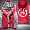 Elk wapiti Fleece Hoodies Jacket