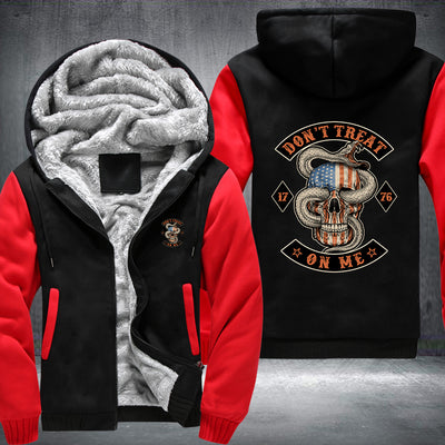 DON'T TREAT ON ME 1776 Fleece Hoodies Jacket