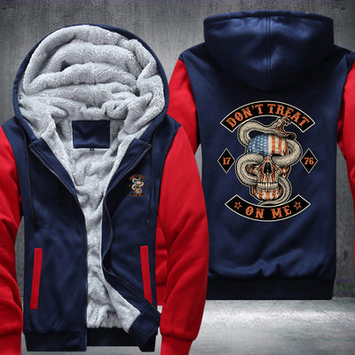 DON'T TREAT ON ME 1776 Fleece Hoodies Jacket