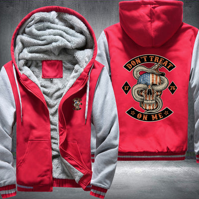 DON'T TREAT ON ME 1776 Fleece Hoodies Jacket