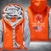 Living in Canada with American Roots Fleece Hoodies Jacket