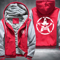 Skull Star Circle Fleece Hoodies Jacket