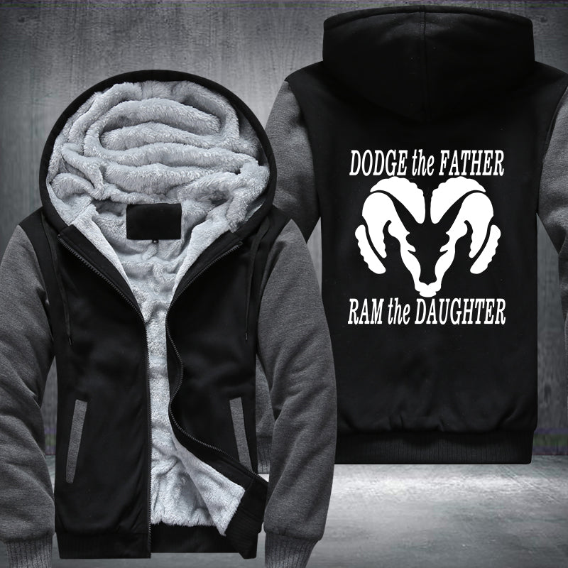 DODGE the FATHER RAM the DAUGHTER Fleece Hoodies Jacket