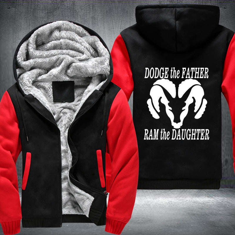 DODGE the FATHER RAM the DAUGHTER Fleece Hoodies Jacket
